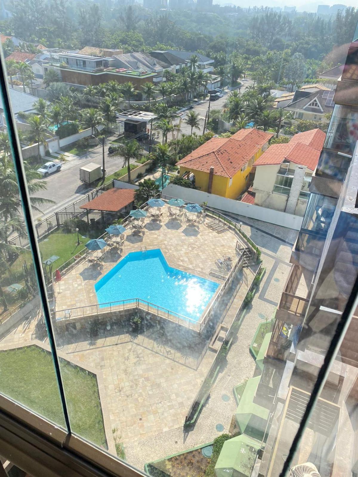 Lindo Apto No Melhor Lugar Da Barra Da Tijuca! Com Uma Vista De Tirar O Folego, Frente Para O Mar! Totalmente Equipado E Decorado Ao Lado Dos Melhores Hoteis E Quiosques Da Barra! Portaria 24H, Piscina, Sauna, Jacuzzi, Academia, Garagem, Wi-Fi, Lavan Rio de Janeiro Dış mekan fotoğraf