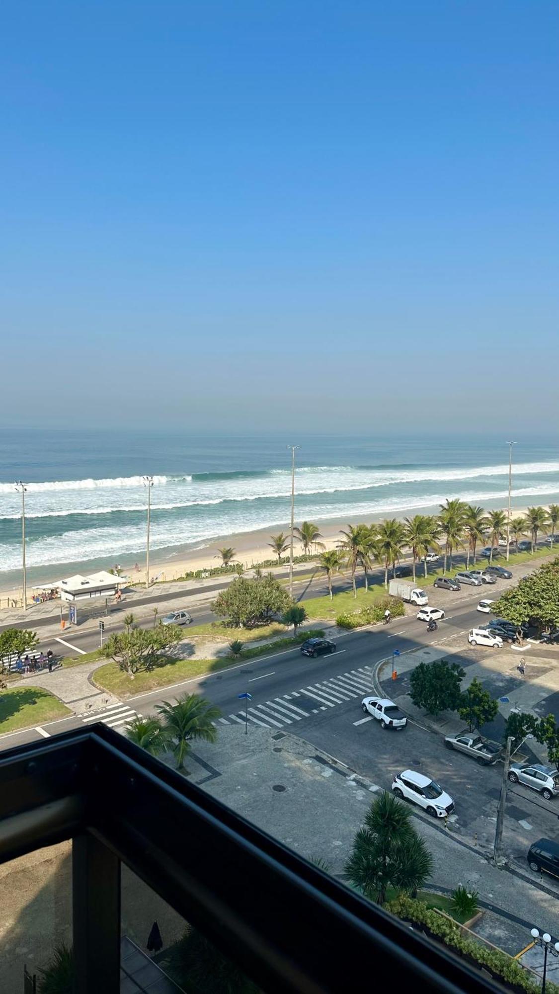 Lindo Apto No Melhor Lugar Da Barra Da Tijuca! Com Uma Vista De Tirar O Folego, Frente Para O Mar! Totalmente Equipado E Decorado Ao Lado Dos Melhores Hoteis E Quiosques Da Barra! Portaria 24H, Piscina, Sauna, Jacuzzi, Academia, Garagem, Wi-Fi, Lavan Rio de Janeiro Dış mekan fotoğraf