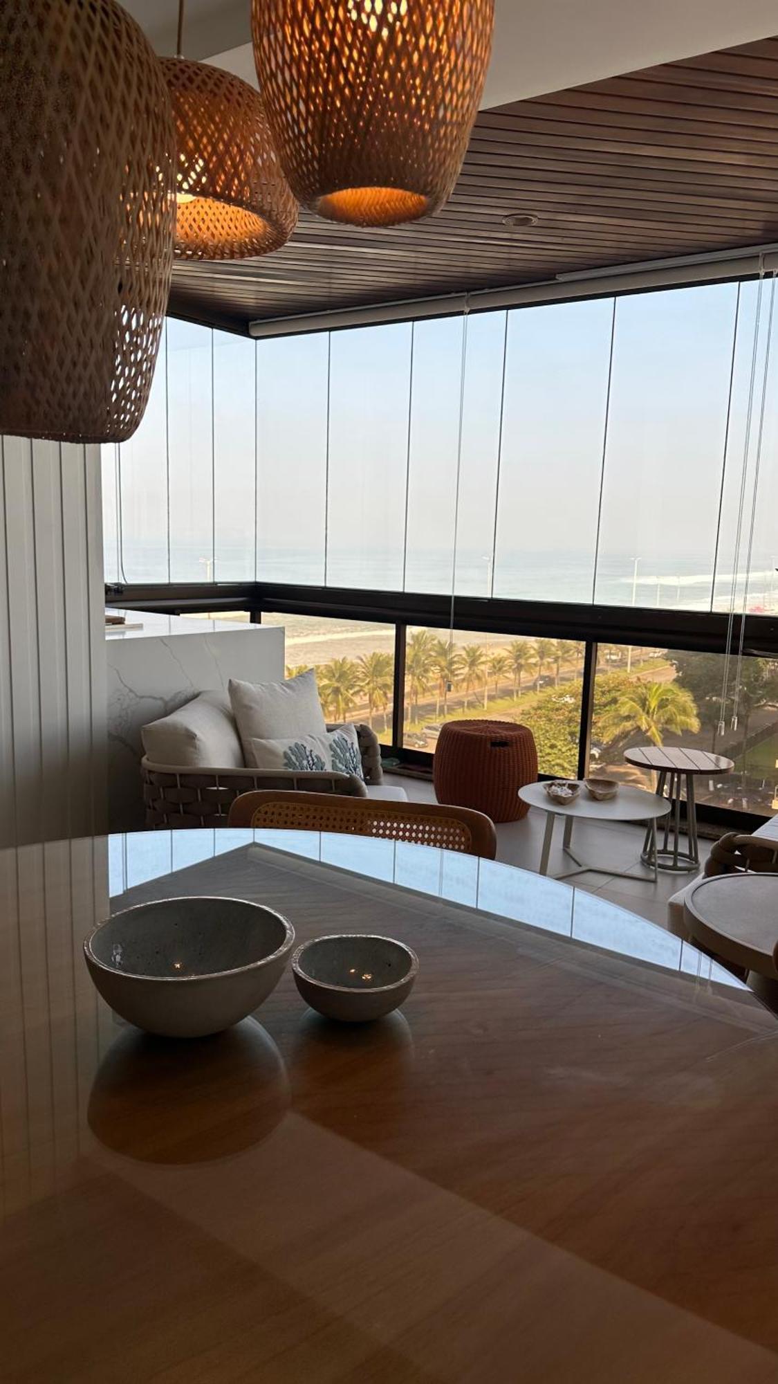 Lindo Apto No Melhor Lugar Da Barra Da Tijuca! Com Uma Vista De Tirar O Folego, Frente Para O Mar! Totalmente Equipado E Decorado Ao Lado Dos Melhores Hoteis E Quiosques Da Barra! Portaria 24H, Piscina, Sauna, Jacuzzi, Academia, Garagem, Wi-Fi, Lavan Rio de Janeiro Dış mekan fotoğraf