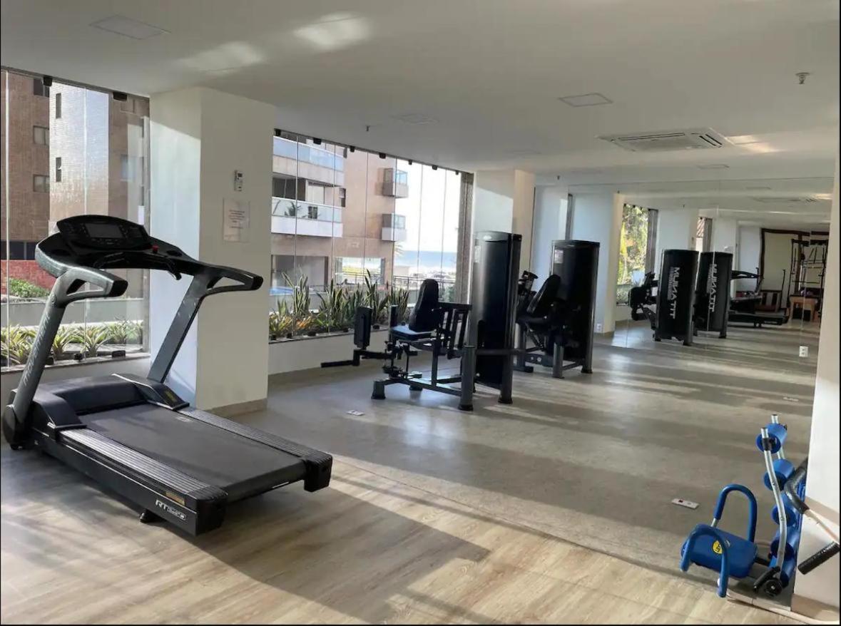 Lindo Apto No Melhor Lugar Da Barra Da Tijuca! Com Uma Vista De Tirar O Folego, Frente Para O Mar! Totalmente Equipado E Decorado Ao Lado Dos Melhores Hoteis E Quiosques Da Barra! Portaria 24H, Piscina, Sauna, Jacuzzi, Academia, Garagem, Wi-Fi, Lavan Rio de Janeiro Dış mekan fotoğraf