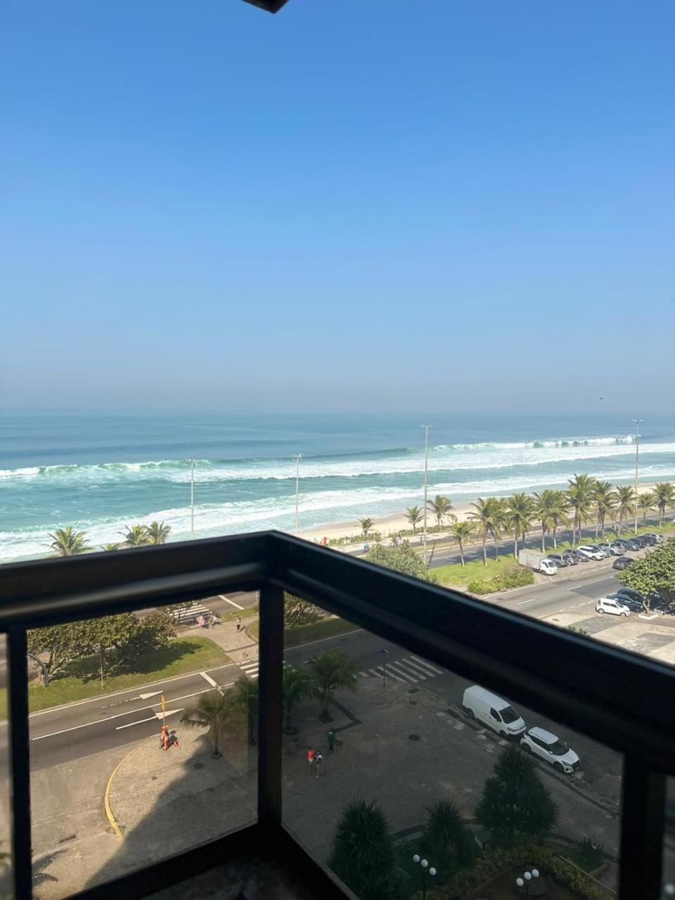 Lindo Apto No Melhor Lugar Da Barra Da Tijuca! Com Uma Vista De Tirar O Folego, Frente Para O Mar! Totalmente Equipado E Decorado Ao Lado Dos Melhores Hoteis E Quiosques Da Barra! Portaria 24H, Piscina, Sauna, Jacuzzi, Academia, Garagem, Wi-Fi, Lavan Rio de Janeiro Dış mekan fotoğraf