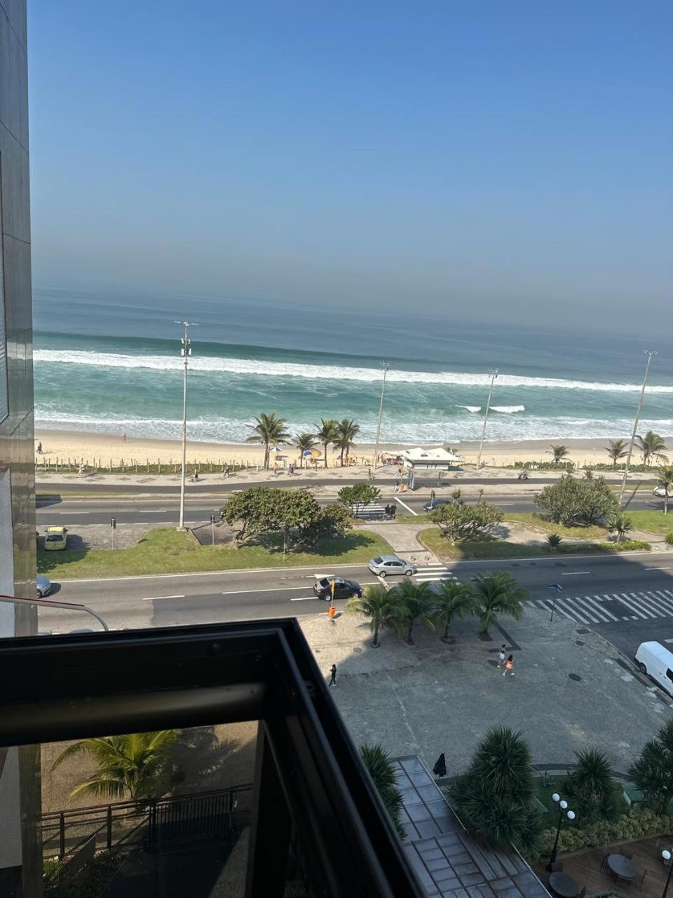 Lindo Apto No Melhor Lugar Da Barra Da Tijuca! Com Uma Vista De Tirar O Folego, Frente Para O Mar! Totalmente Equipado E Decorado Ao Lado Dos Melhores Hoteis E Quiosques Da Barra! Portaria 24H, Piscina, Sauna, Jacuzzi, Academia, Garagem, Wi-Fi, Lavan Rio de Janeiro Dış mekan fotoğraf